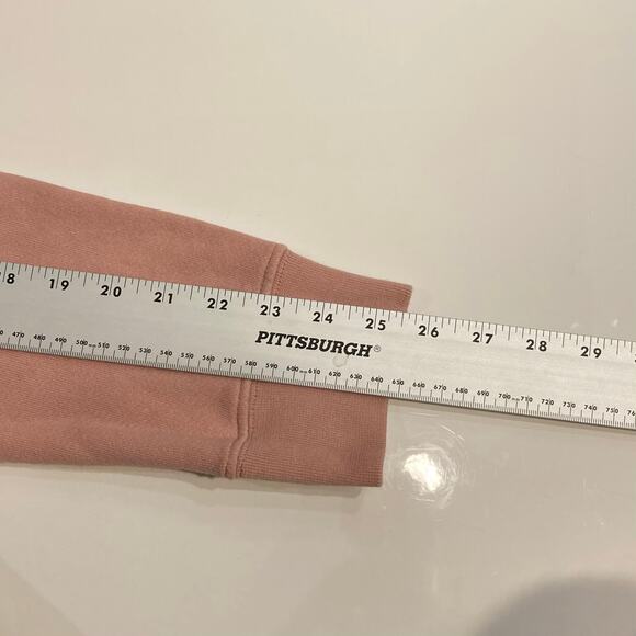 nwot alc Sweatshirt Women M”Rayna”Pink,Puff Balloon-Long-Sl,Fleece-Lining,Cotton - Picture 10 of 10